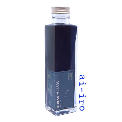 魔女のシロップ　藍色(あいいろ)　薬膳コーディアル　WITCH SYRUP