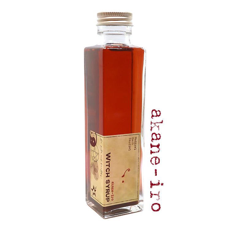 魔女のシロップ　茜色(あかねいろ)　薬膳コーディアル　WITCH SYRUP